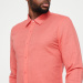 UNITED COLORS OF BENETTON Solid Slim Fit Cotton Linen Shirt
