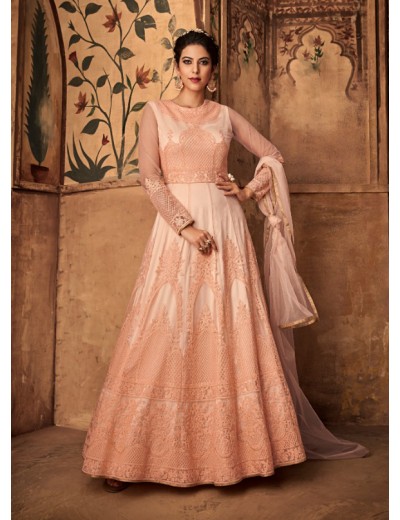 Anarkali Suit With Embroidery Work