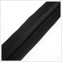 Nylon Zipper in Long Chain, Length : 100