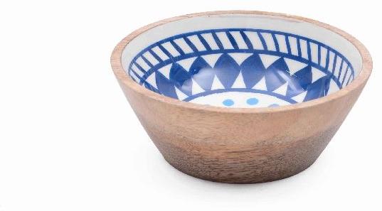 Handcrafted Mango Wood Bowl, Color : Natural