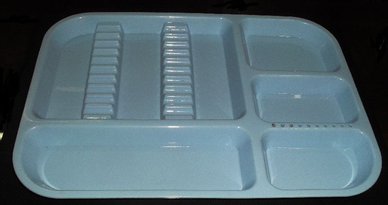 Plain Plastic Dental Trays, Color : Grey