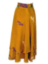 Excellent quality Cheapest indian wrap skirt, Technics : Printed