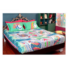 RT Exports Cotton Bed Sheet, Pattern : Printed / Yarn Dyed