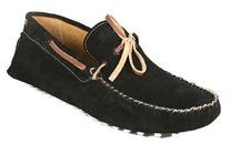 Suede Leather Moccasin Driving Shoe, Insole Material : EVA