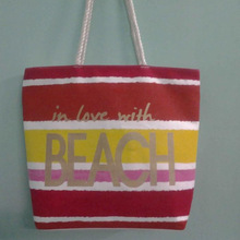 Factory beach tote bag for women, Technics : Handmade