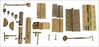 Rectangular Coated Brass Hardware Fittings, for Construction, Certification : ISI Certified