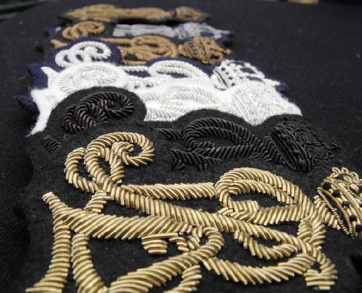 embroidered crests