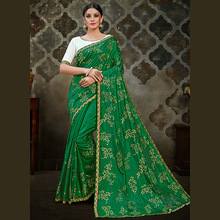 New Designer Two Tone Silk Sarees, Age Group : Adults