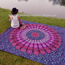Avantika Creation Printed Hippie Boho Bohemian Tapestry, Size : 85x85 inch approx