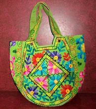 Cotton Fabric embroidery bag, Gender : Women