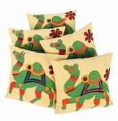 100% Cotton Pillowcases Sofa Embroidery cover, for Car, Chair, Decorative, Seat, Room Decor, Technics : Handmade