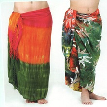 100% Polyester Beachwear pareo sarongs