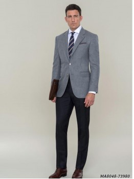 Grey Cotton Suit, Occasion : Ceremony