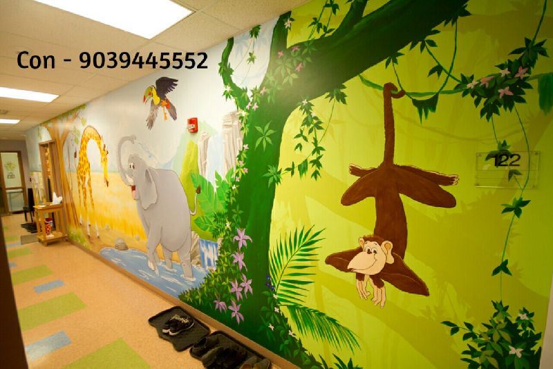 Nursery School Wall Painting Artist Buy Nursery School Wall Painting Artist Services