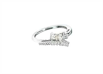 Mothers Day CZ Studded Ring