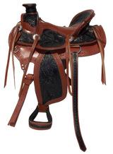 horse saddle western saddle reining saddle