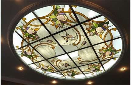 ceiling glass