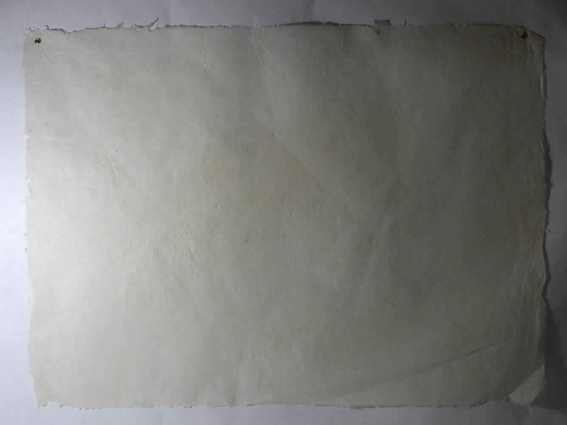 Natural color tissue paper lokta fiber sheets