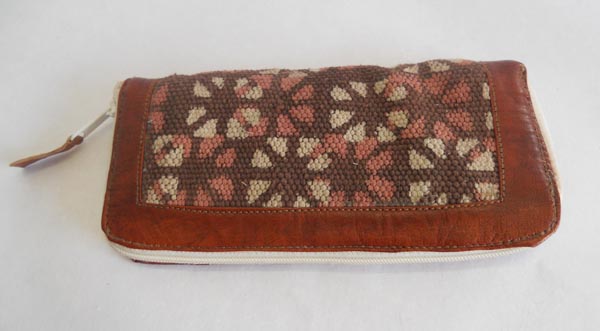 new Indian handmade cotton dhurrie bag