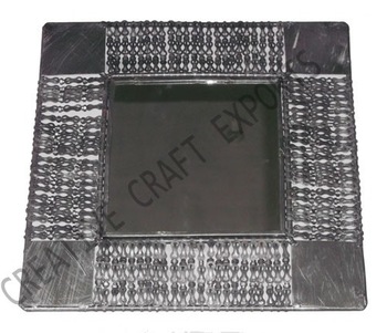 Recycled Bicycle chain wall decorative mirror