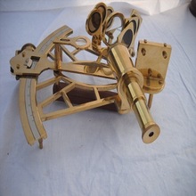 Metal Nautical Marine Brass Sextant