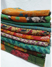Vintage Kantha Blankets Quilt Throw
