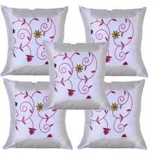 Rayon Silk Embroidery Cushion Cover