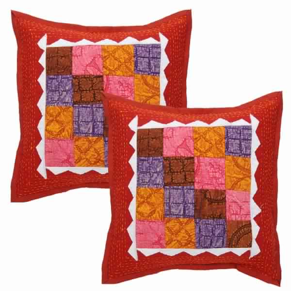 Handmade PatchWork Applique Cushion covers