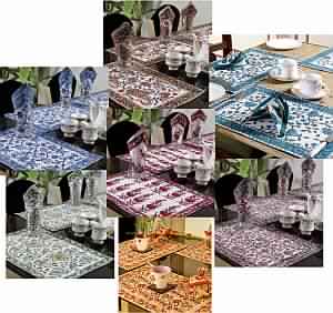 printed table mats