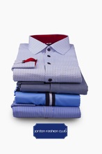 Stripes Polyester / Cotton men shirts, Feature : Anti-Wrinkle, Breathable, Eco-Friendly, Quick Dry