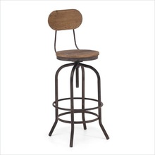 Industrial vintage high bar stool