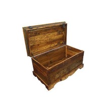 Reclaimed wooden bed side trunk, for Home Furniture, Style : Antique European