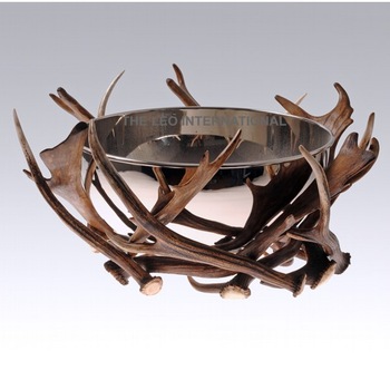 decorative antler bowl