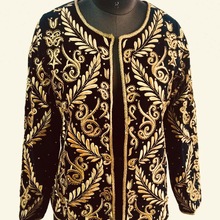 Embroidered damask Jacket, Feature : Breathable, QUICK DRY