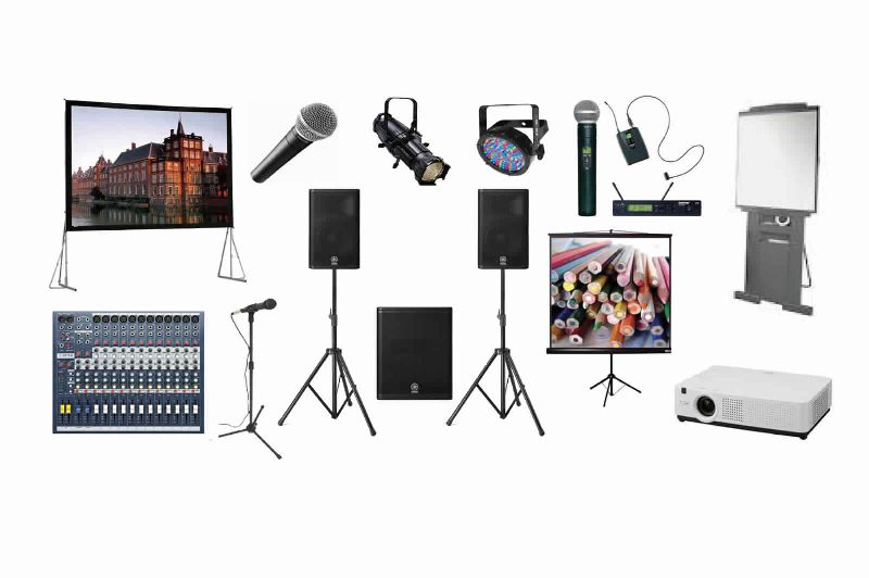 audio visual equipments