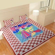 Ethnic bed sheet