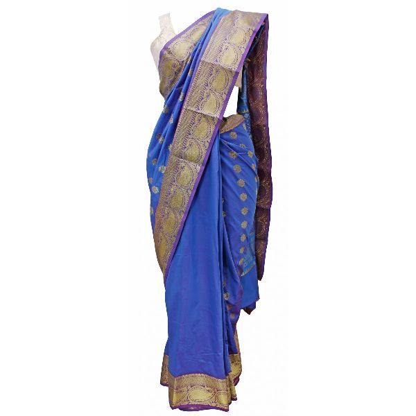 TRADITIONAL KANJEEVARAM DESIGNS IN FAUX SILK