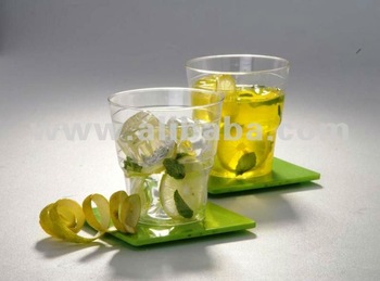 Plastic plain glass