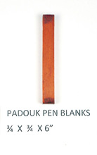 Wood PADOUK PEN BLANKS