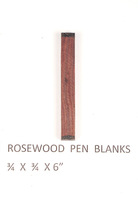 ROSEWOOD PEN BLANKS OR KNIFE BLANKS