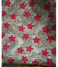 100% Polyester Fancy Embroidery Fabric, Style : Twill