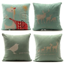 Simple linen cushion cover christmas cushion covers fancy cushion covers