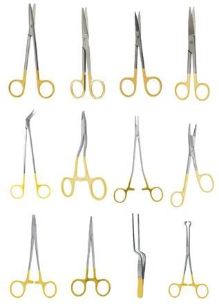 Coated Tungsten Carbide Scissors, for Hospital, Size : 6inch