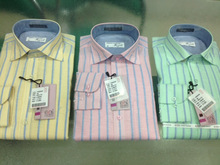 High Quality 100% Cotton Mens Shirt, Technics : Yarn Dyed