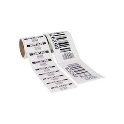 Printed Sticker Barcode Labels, Roll Length : 100 m