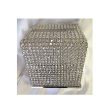 Crystal wedding card box