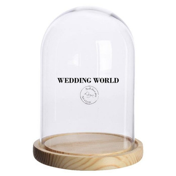 WEDDING WORLD Demand Glass Dome Cover
