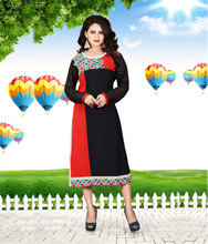 Gopi creation embroidered georgette kurti, Gender : Women