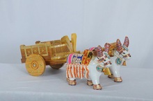 Bullock Cart, for Home Decoration, Style : Antique Imitation
