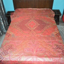 Viscose tribal bedspreads, Size : 215 x 250 cms